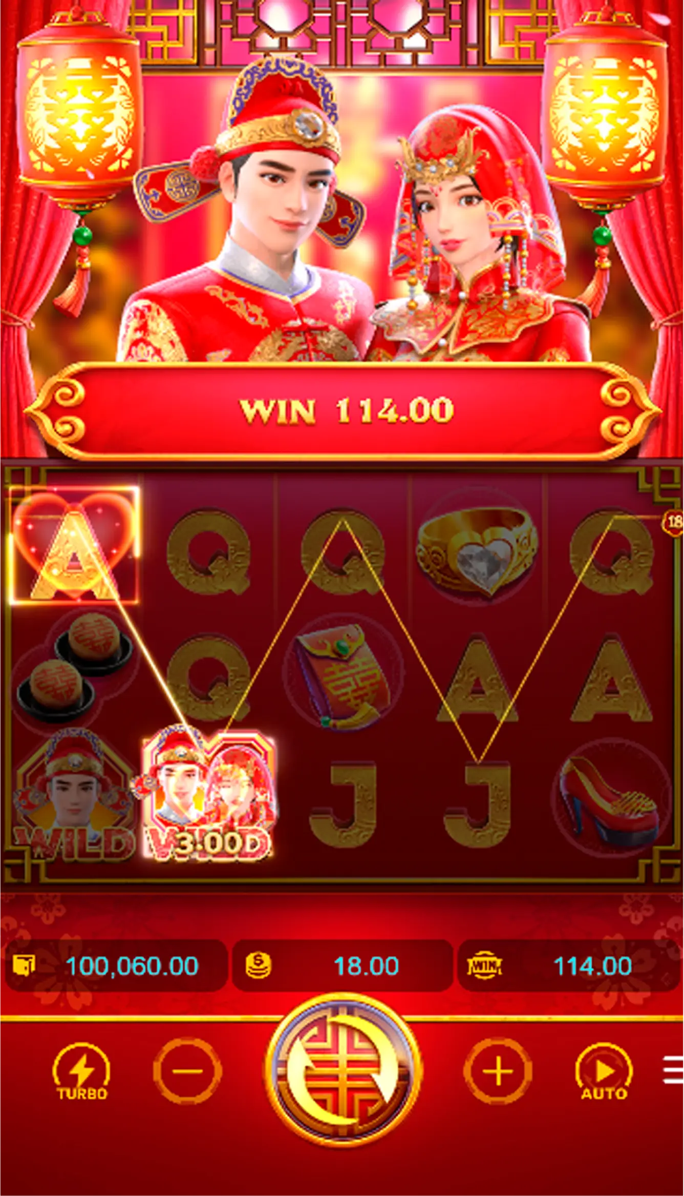 Slot Double Fortune com símbolo duplo e giro bônus ativado no Esportes da Sorte