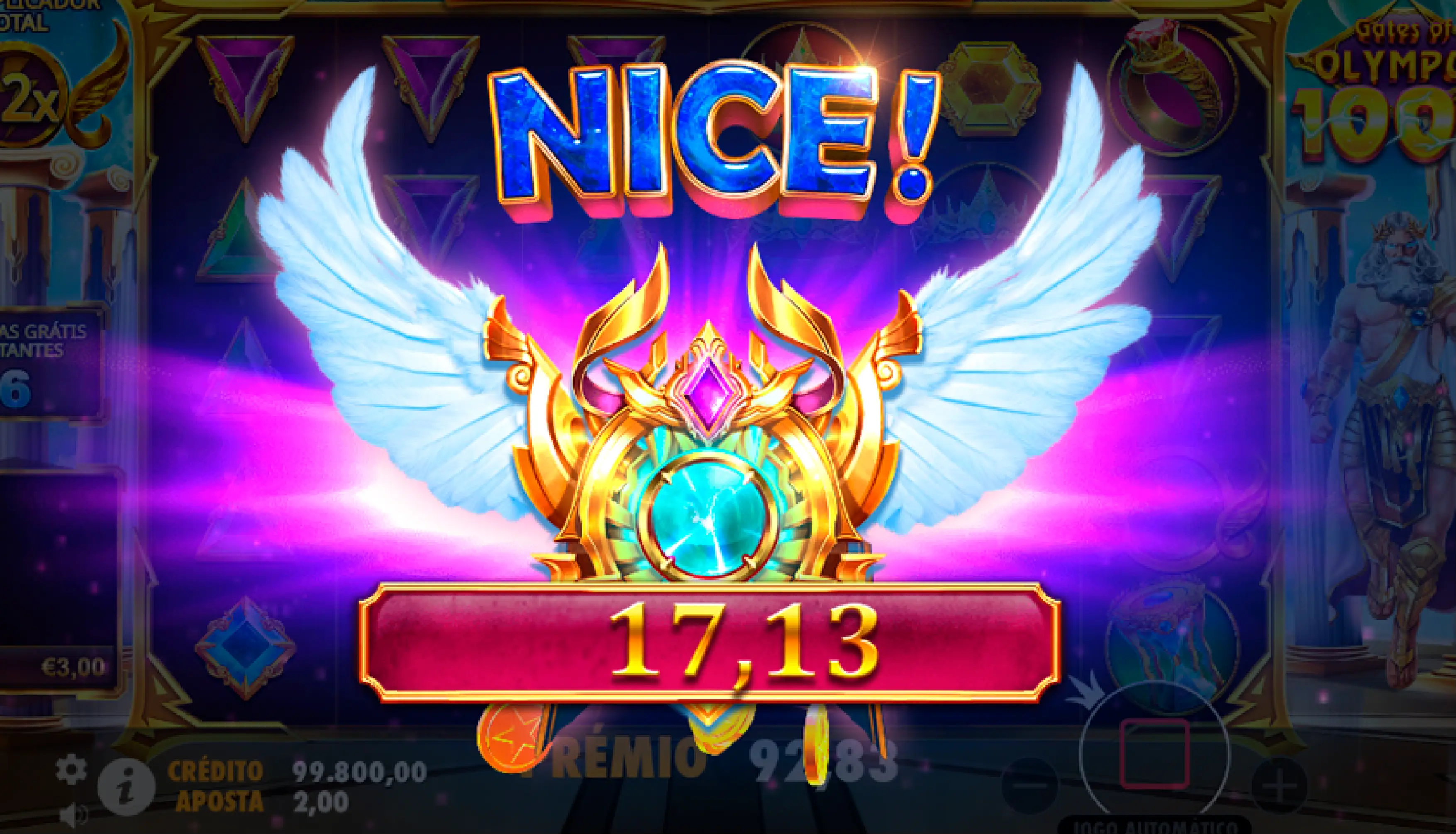 Gates of Olympus 1000 slot com Zeus e multiplicador máximo no Esportes da Sorte