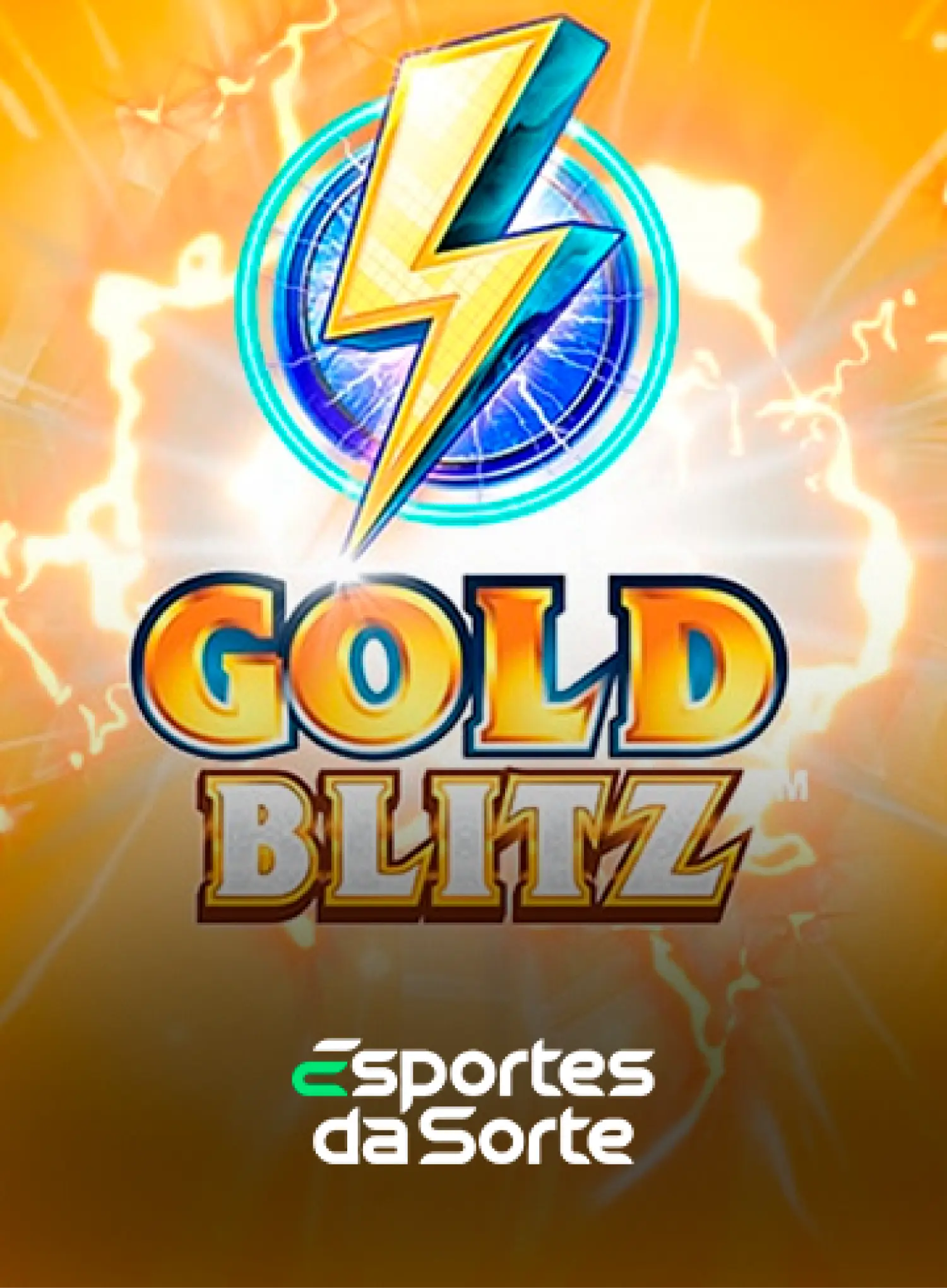 Modo Gold Blitz com coleta de dinheiro e jackpot ativado no Esportes da Sorte